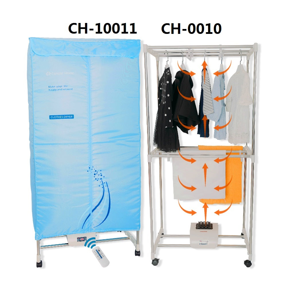 [CH0010/CH10010] Concise Home Electric Clothes Dryer Instruction Manu