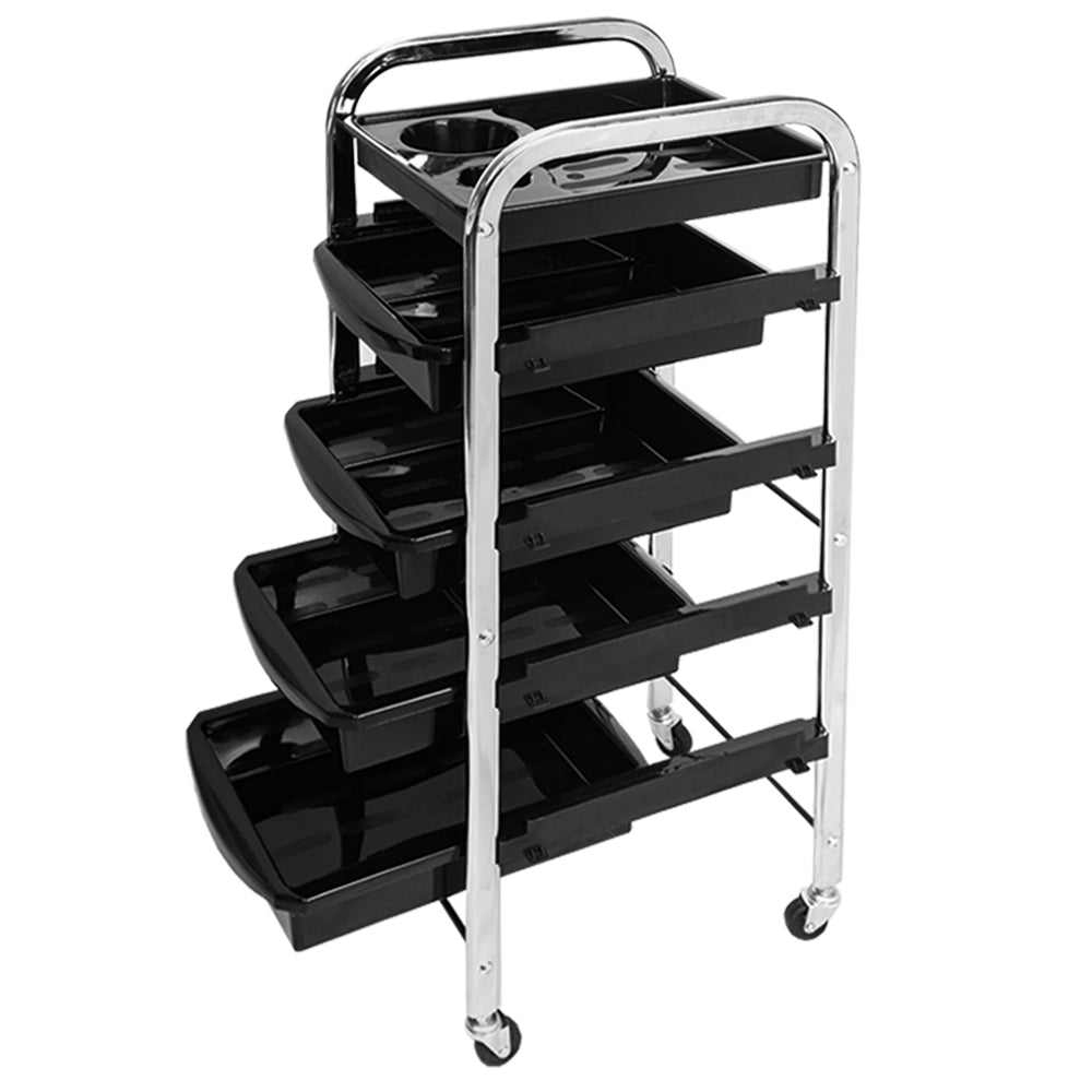 Sanqiao Storage Trolley Hairdresser Cart with Wheels