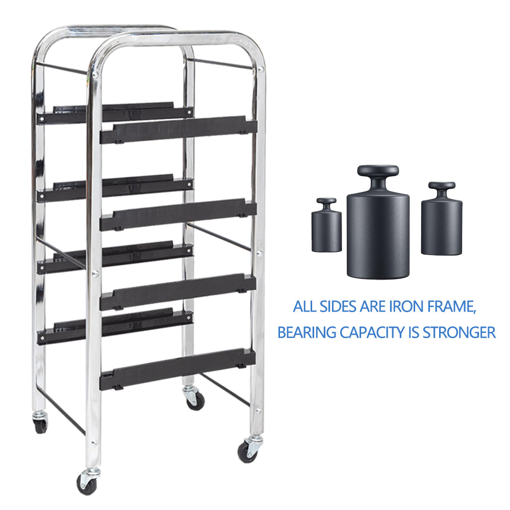 Sanqiao Storage Trolley Hairdresser Cart with Wheels