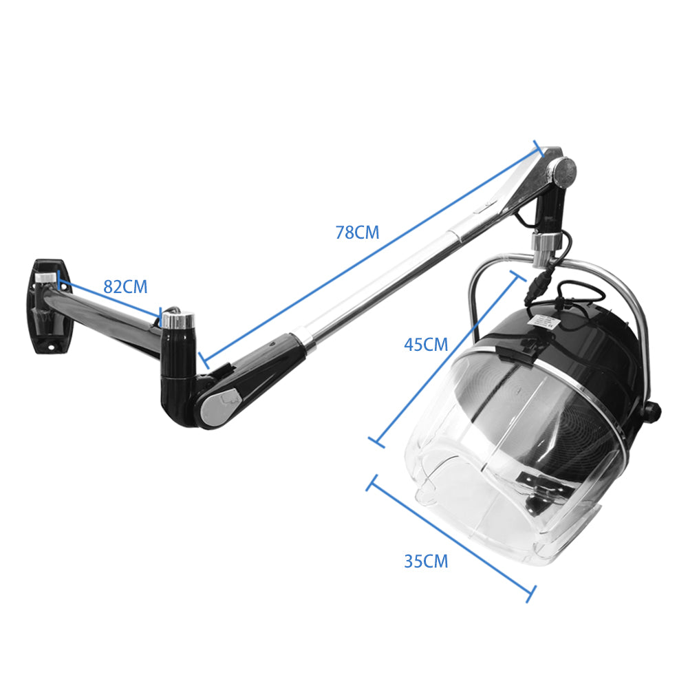 Sanqiao Wall Mounted Professional Hair Dryer Hood for Salon