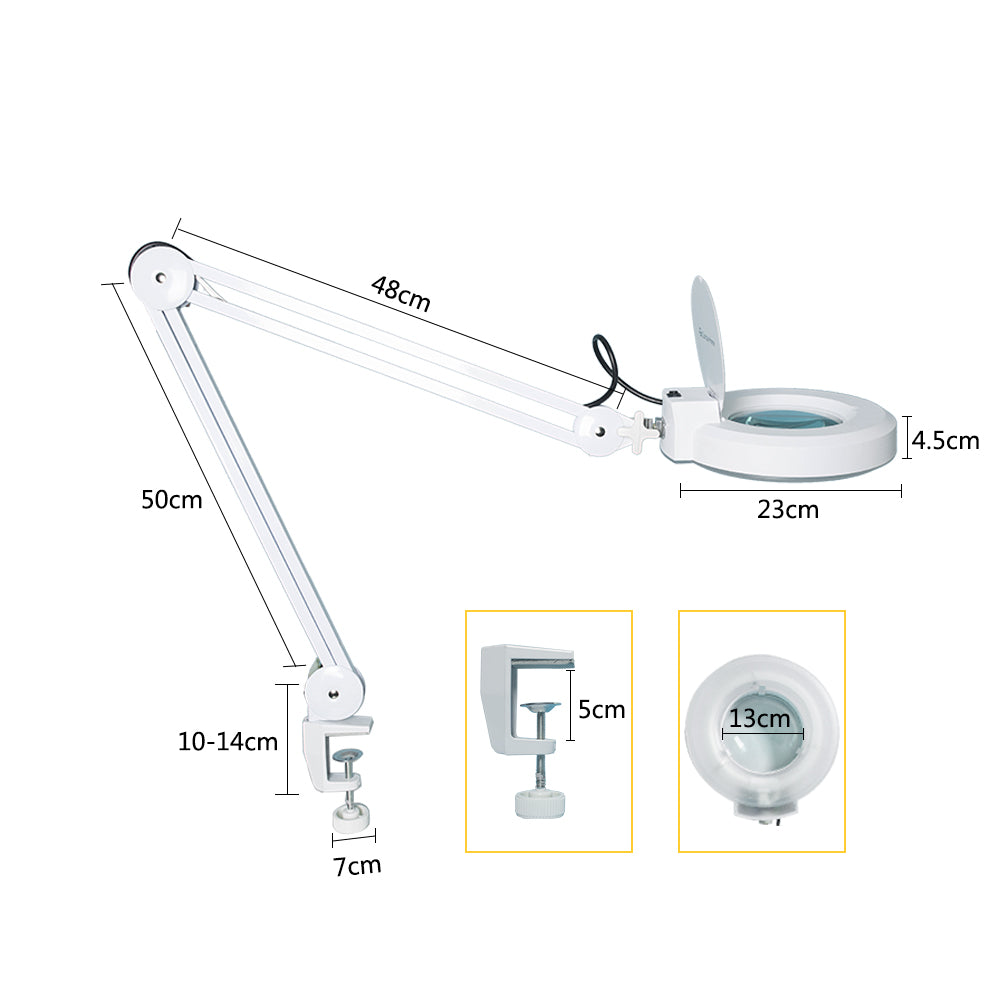 magnifying lamp for repair shop